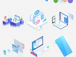 50款藍(lán)色互聯(lián)網(wǎng)2.5D云大數(shù)據(jù)商務(wù)海報(bào)素材合集 高效辦公的視覺利器